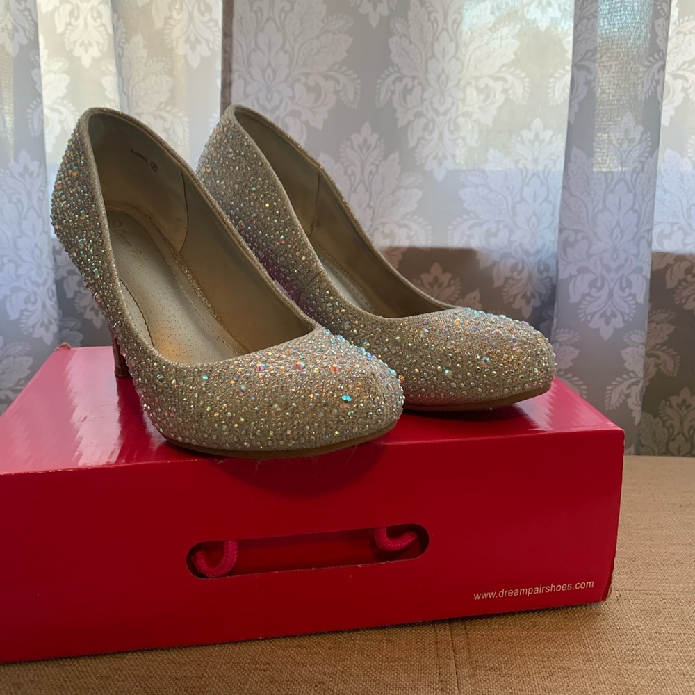 Sliver Homecoming Shoes